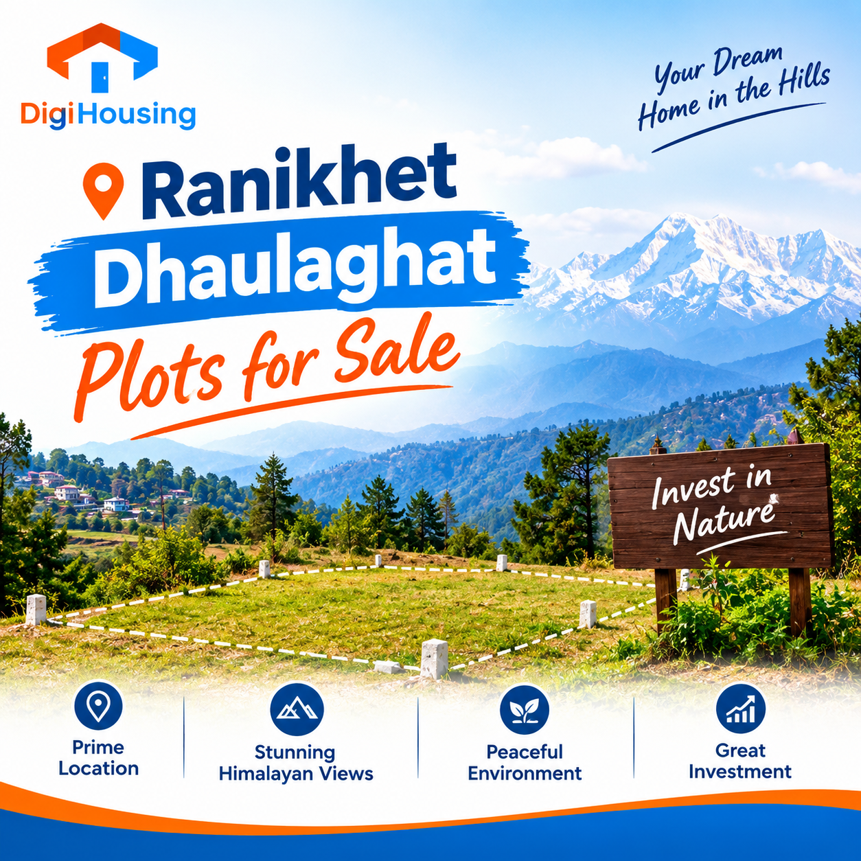 Ranikhet Dhaulaghat Plots for Sale: Price, Location & Site Visit Guide
